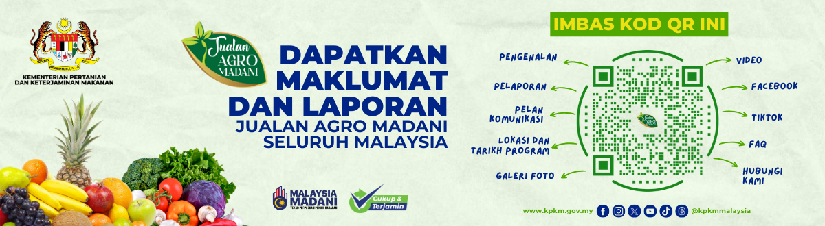 banner Dapatkan Maklumat dan Laporan Jualan Agro Agro Madani Seluruh Malaysia