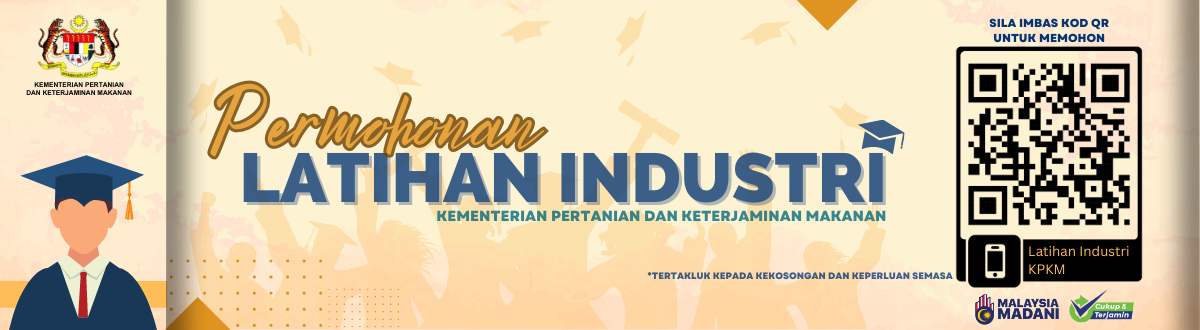banner Permohonan pelajar latihan industri di Portal rasmi KPKM