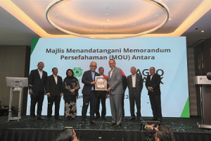 Majlis Menandatangani Memorandum (MoU) antara Takaful Malaysia dan Agrobank