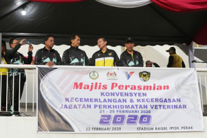 Majlis Perasmian Konvensyen Kecemerlangan dan Kecergasan DVS 2020