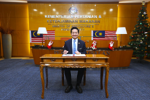 Sesi Clock In YB Datuk Arthur Joseph Kurup, Timbalan Menteri Pertanian dan Keterjaminan Makanan