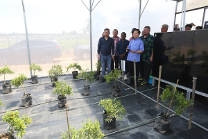 Lawatan Kerja YBTM KPKM ke Taman Kekal Pengeluaran Makanan (TKPM)