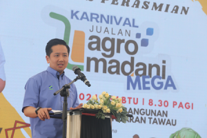 Majlis Perasmian Karnival Jualan Agro Madani Mega di Tawau