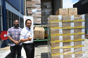 Sesi Flag Off Produk Agromakanan ke Jepun